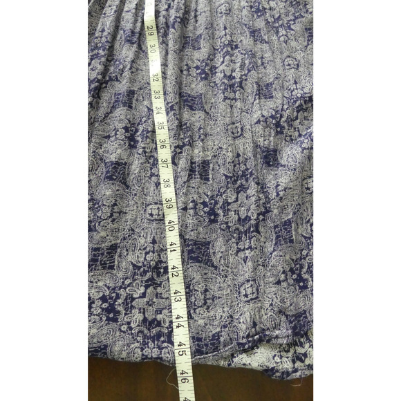 Rue21 Floral Maxi Dress Sundress Purple Summer Floral Y2K Size M Whimsy Goth - Picture 10 of 10